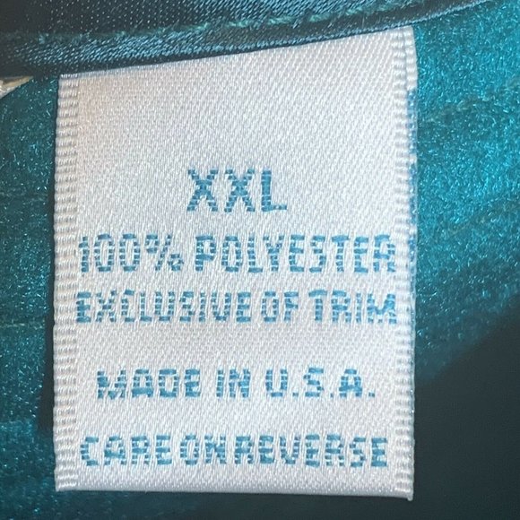 Vintage Partners Mervyns Jade Green Long Loungewear Robe - Picture 7 of 10